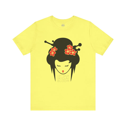 Let Your Ikigai Bloom T Blk