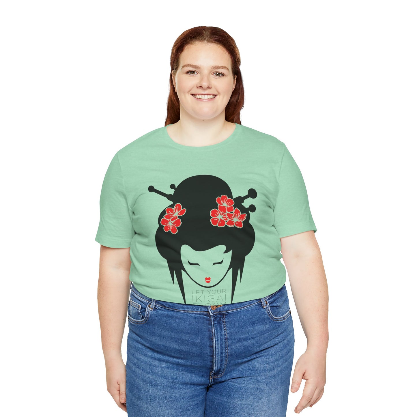 Let Your Ikigai Bloom T Blk