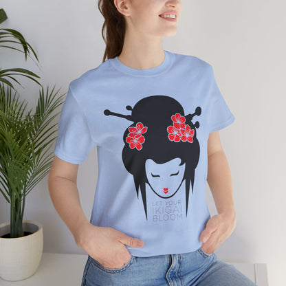 Let Your Ikigai Bloom T Blk