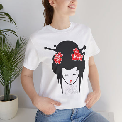 Let Your Ikigai Bloom T Blk